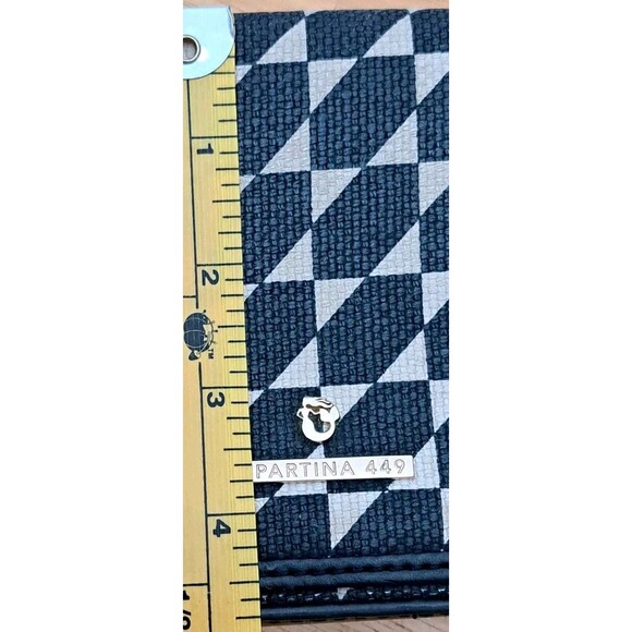 Spartina 449 Daufuskie Island Black & White Geometric Pattern Small Crossbody - Picture 10 of 16